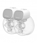 MOMCOZY S9 Pro &ndash; sacaleches port&aacute;til, gris, juego doble, 180 ml
