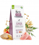 Expirace 30.7. 2026: Brit Care Dog Sustainable Junior Large Breed Chicken & Insect 12 kg