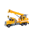 Truck Yellow Crane With Friction Drive Light and Sound Effects