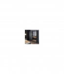 Liugustega riidekapp 200cm GALAXY 24CBEA67 tamm carbon