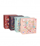 Kinkekott/karp BOXY M, 21x21x10cm, mix