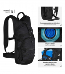 NC1732 BLACK BACKPACK NILS CAMP