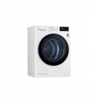 LG Dryer Machine RH80V3AV6N Energy efficiency class D Front loading 8 kg LED Depth 69 cm Wi-Fi White