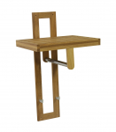 Esikuriiul MONDEO 33x40xH70cm, tamm