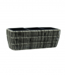 Lillekast WICKER 43x16xH16cm, hall
