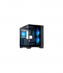 Case|CHIEFTEC|VISIO GM-30B-TG-OP|MidiTower|Case product features Transparent panel|Not included|ATX|MicroATX|MiniITX|Colour B