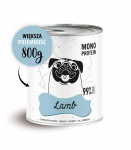 PAKA ZWIERZAKA Pepe Lamb - wet dog food - 800g