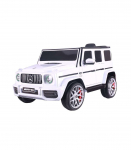 Battery Operated Car S306-1 White Mercedes G63