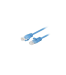 Lanberg Patchcord CAT.6 UTP 0.25M fluke passed 10-pack, Blue PCU6-20CC-0025-B