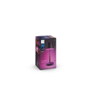 Philips Hue Go Table Lamp Akku black White Color Ambiance