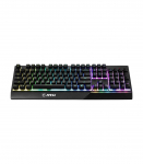 MSI Vigor GK30 Gaming Keyboard, US Layout, Wired, Black MSI Vigor GK30 Gaming keyboard Wired RGB LED light |