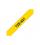 Brother TZe-621 Laminated Tape Black on Yellow TZe 8 m 9 cm