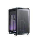 Cooler Master MF400M-KHNN-S00 MasterFrame 400 Mesh Black, mATX, USB 3.2 Type-C, Window, Black