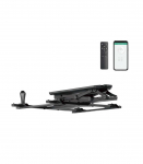 Maclean electric ceiling mount for TV, TUYA support, max VESA 600x400, for sloping walls, remote control, 32"-70", 35kg,