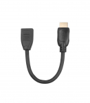 Cable HDMI F-M 15 cm v2.0 extension cord