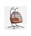 Foldable Hanging Egg Chair EGG-8 with Stand