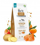 Expirace 11.8. 2026: Brit Care Dog Grain-free Senior & Light Salmon 12 kg