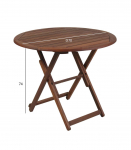 Laud NANTES D70xH74cm, meranti