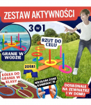 WOOPIE 3-&uuml;hes komplekt: Serso, keksum&auml;ng, cornhole &mdash; kotikestega sihtviskem&auml;ng