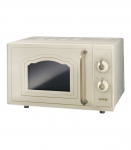 Gorenje Microwave oven with grill MO4250CLI Free standing 20 L 700 W Grill Ivory