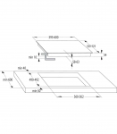 Gorenje Hob GI6401WSC Induction Number of burners/cooking zones 4 Touch Timer White Display