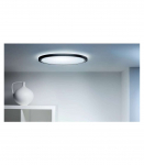 WiZ Smart WiFi SuperSlim Ceiling 545mm, Black 32 W 2200-6500 K (RGB)