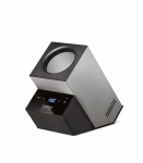 Caso Wine Cooler WineCase Deluxe Inox Bottles capacity 1 Black/Silver