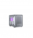 Cooler Master MF400M-SHNN-S00 MasterFrame 400 Mesh Silver, mATX, USB 3.2 Gen 2x2 Type-C, Window