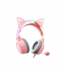 ONIKUMA X15Pro Gaming Headphones Pink/Cat Ears