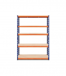 5-level storage rack 180x120x45 cm