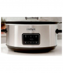 Crock-Pot CSC112X 6.5-litre slow cooker (silver)