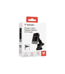 Verbatim 31862 Charge "n" Drive Magnetic Wireless Car Charger, Auto, USB, Wireless charging, 1 m, Bl
