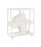 Salvr&auml;tikuhoidja SANDY 12,7x5x15cm, antiikvalge