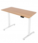 T&ouml;&ouml;laud ERGO FIT 1-motoriga 120x68xH71,5-116cm, tamm/valge