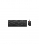 Lenovo Essential Keyboard and Mouse Combo Wired US Euro Black