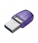 Kingston DataTraveler DT Micro Duo 3C 128 GB USB Type-C and Type-A Purple