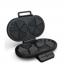 Princess Waffle Maker 132384 1200 W Number of pastry 10 Heart shaped Black