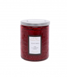 Klaask&uuml;&uuml;nal ROMANTIC TIMES, D7xH9cm, kaanega, punane (l&otilde;hn- VELVET ROSE)