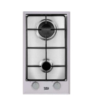 Beko HDCG 32220 SX hob Stainless steel Built-in Gas 2 zone(s)