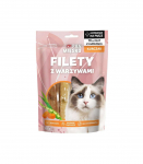 PAN MIĘSKO Fillets Chicken with vegetables - cat treats - 100g