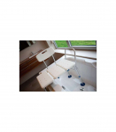 Vermeiren Kate Wheelchair bench with backrest White