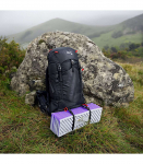 NC17103 FOLDABLE TOURIST MAT WITH ALUMINIUM EDGING + XPE 195 CM PURPLE NILS CAMP