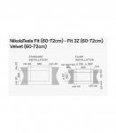 Hob and Hood (2in1) ELICA NIKOLATESLA FIT RAW BR/A/72