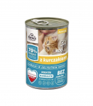 FRENDI Junior with Chicken chunks in delicate sauce - wet cat food - 400g