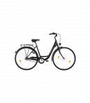 Naiste jalgratas EXCELSIOR Road Cruiser Alu, 28", 3k, must
