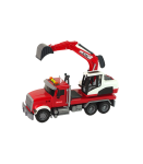 Truck With Excavator Tractor Excavator Sound Lights