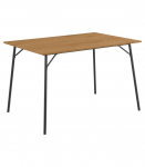 S&ouml;&ouml;gilaud PERU 120x80xH75cm, naturaalne, melamiin, metall