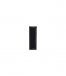 Lanberg Rack cabinet 19" free-standing 47U/800x1200 (flat pack) with glass door, LCD FF01-8247-12BL Black