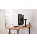Digitus Desk Mount DA-90401 Adjustable Height, Rotate, Swivel 15-32 " Maximum weight (capacity) 2x8 kg Black