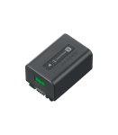Sony Compact V-series InfoLITHIUM&trade; rechargeable battery with 7.3V mean output and 6.9Wh (950mAh) capacity. |
